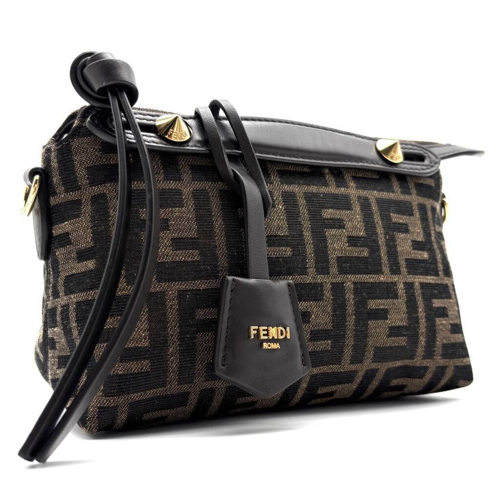 Fendi By The Way bag Zucca canvas leather brown summer vacation bonuses travel